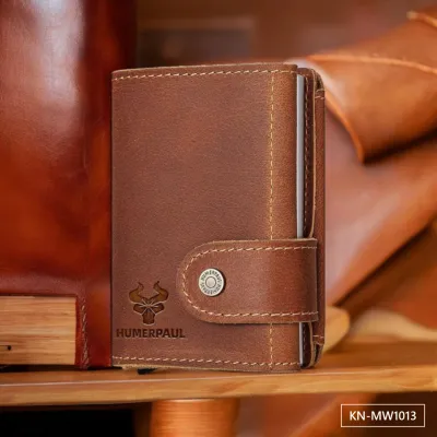 HUMERPAUL BROWN LEATHER WALLET